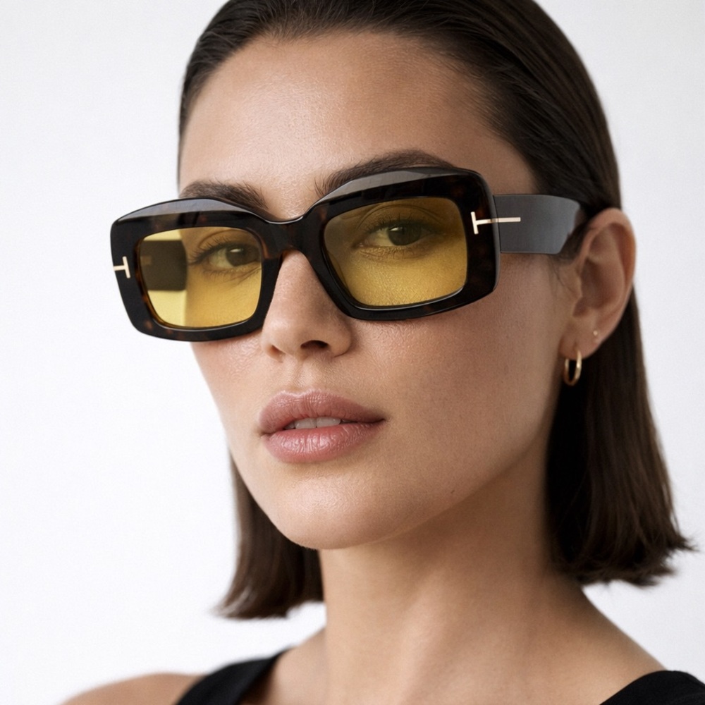 New, TOM FORD Venetia Sunglasses TF1218 52E Authentic